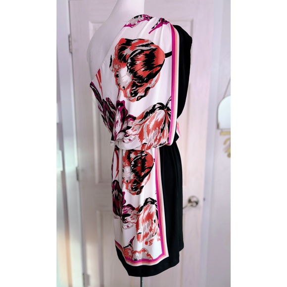 Moving sale! GUC London Style One Shoulder Lined Mini Dress Size 6 - Stretchy - Picture 4 of 9